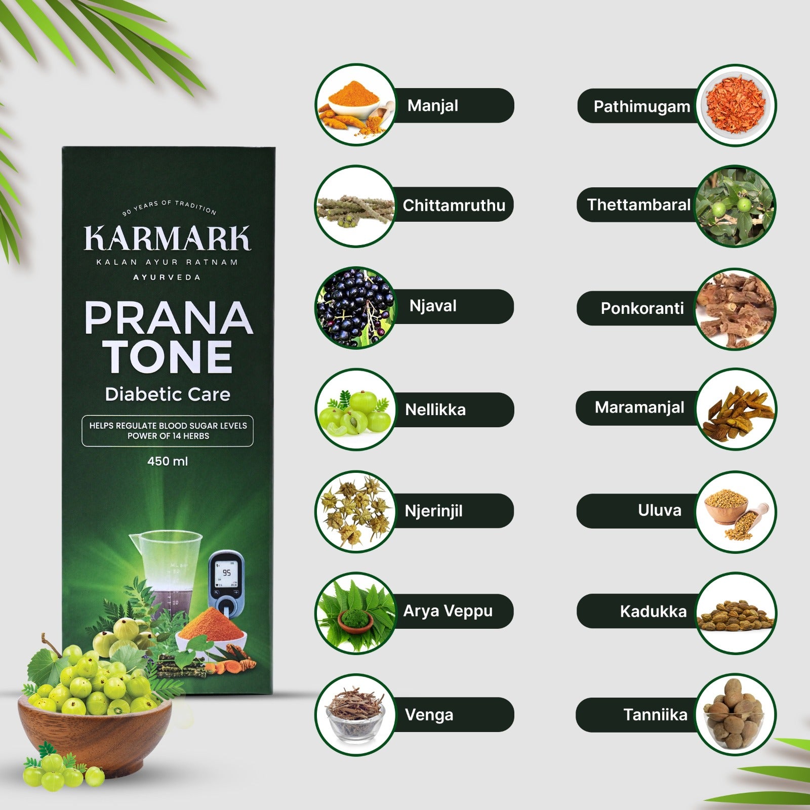 Prana Tone for Diabetic care